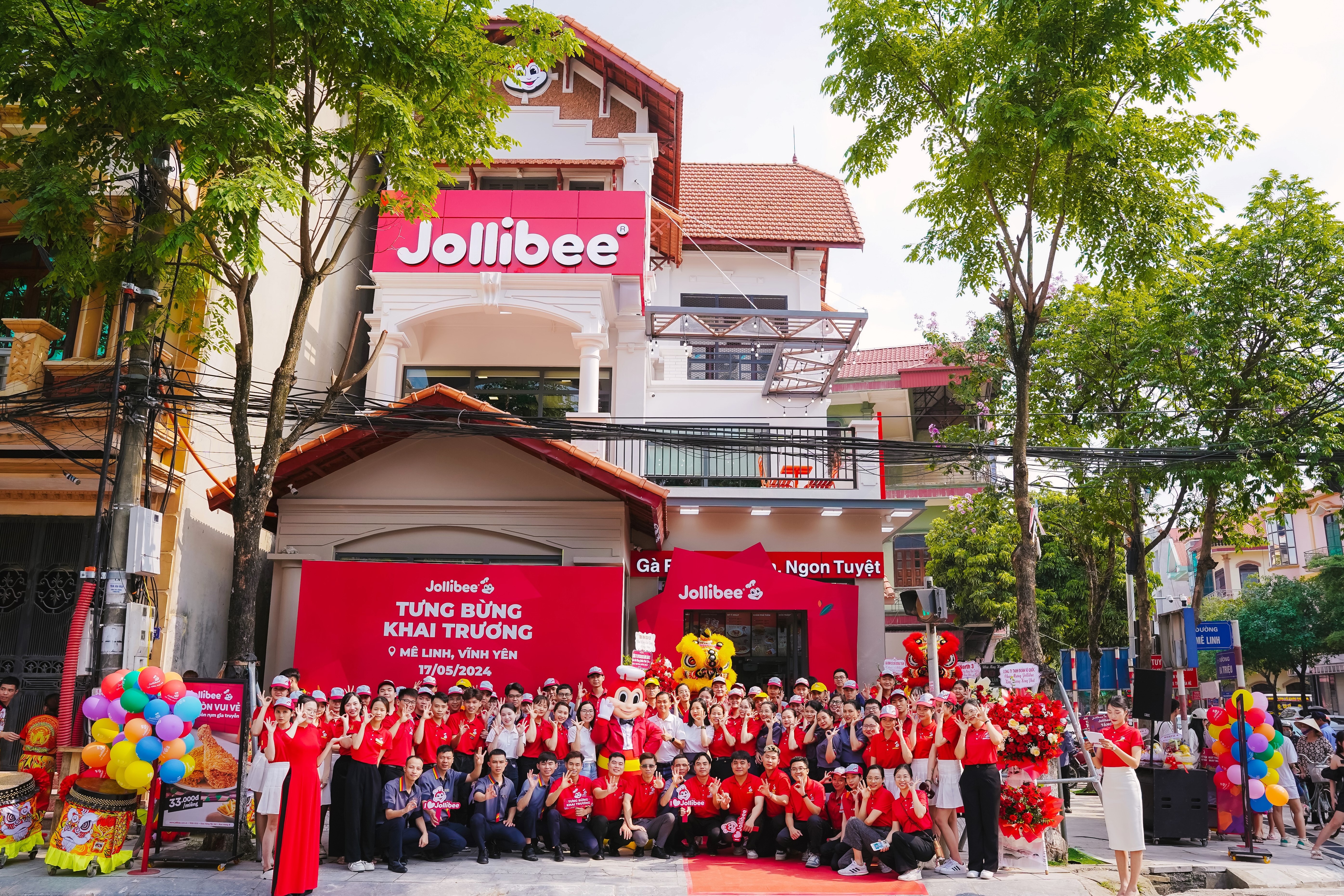 JOLLIBEE VIỆT NAM KHAI TRƯƠNG CỬA HÀNG THỨ 191